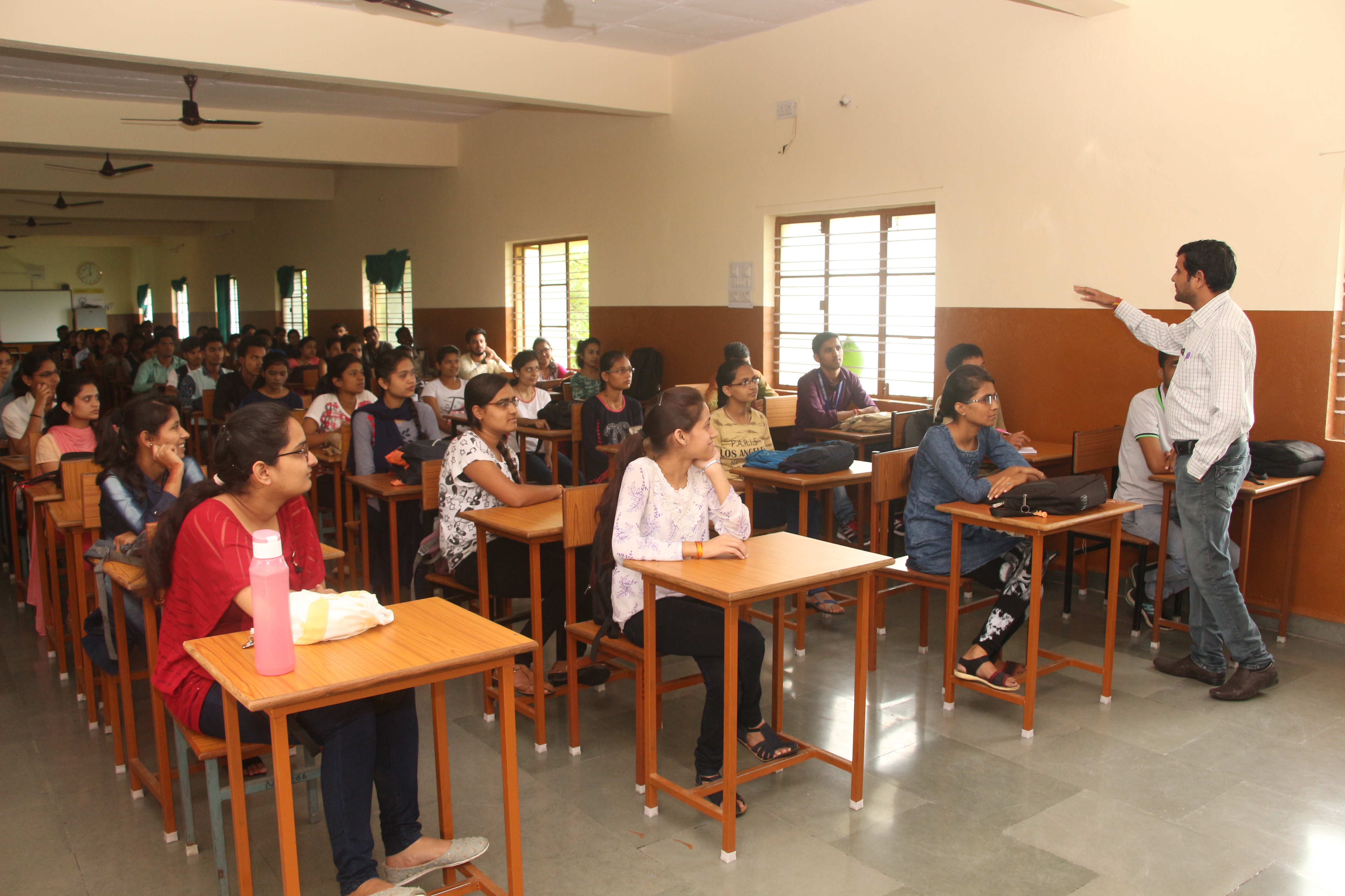 Students at the college